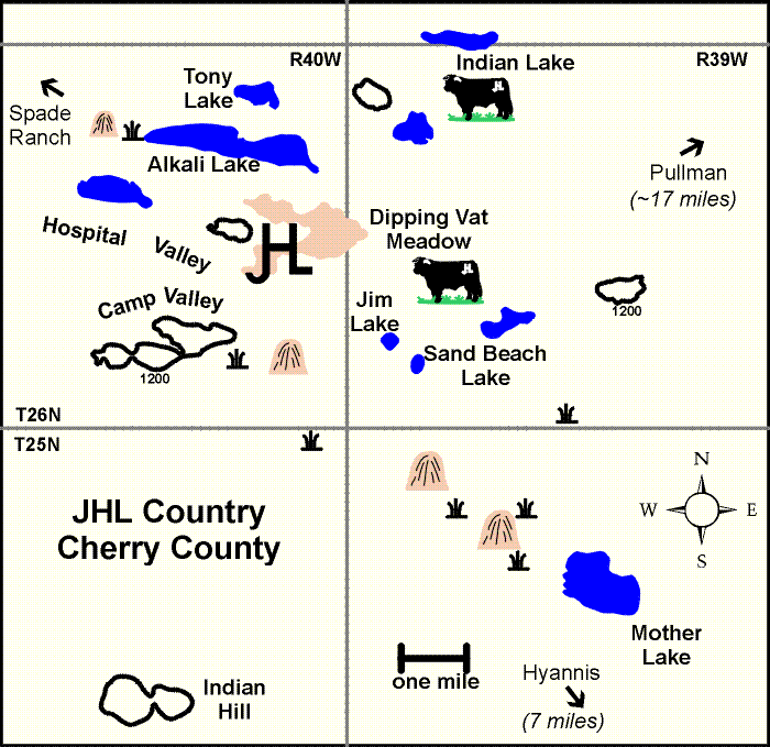 [South west Cherry county.]